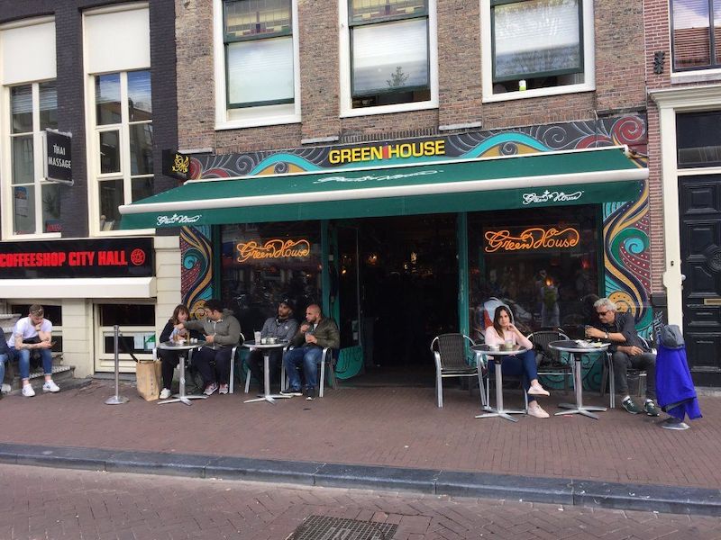 Coffee Shop The Green House em Amsterdã